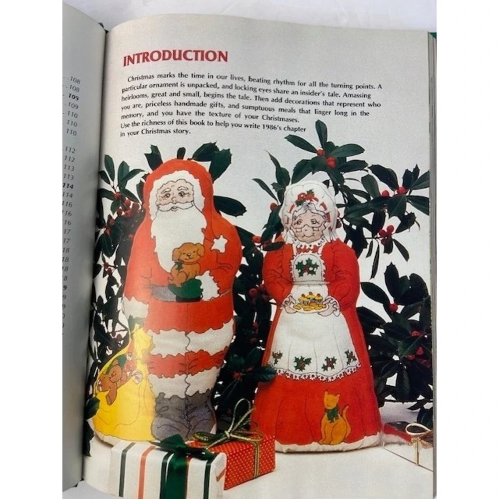 Vintage Creative Ideas for Christmas 1986 Oxmoor House Hardcover Book Recipes